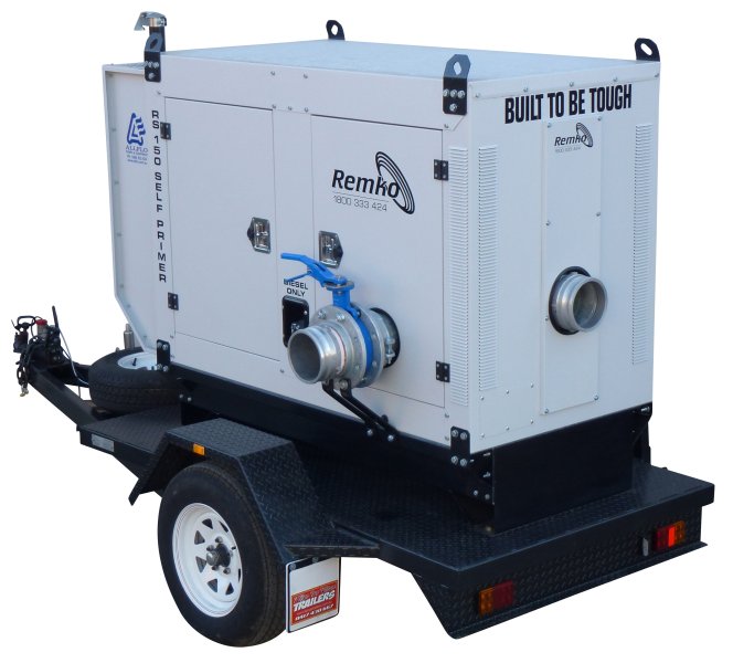 Acoustic Trailer Pumpset